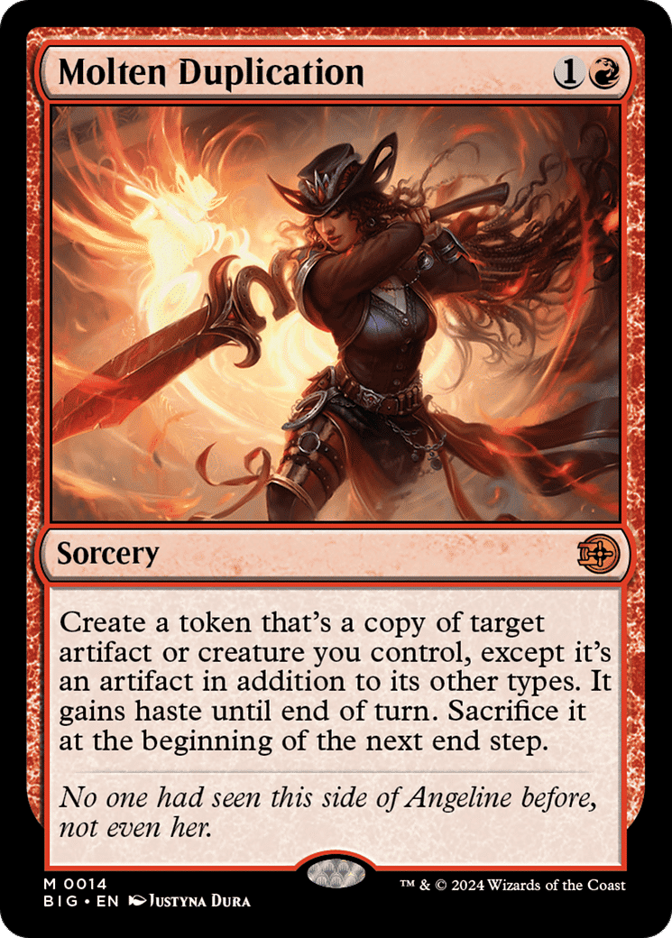 Molten Duplication — The Big Score — Magic: The Gathering