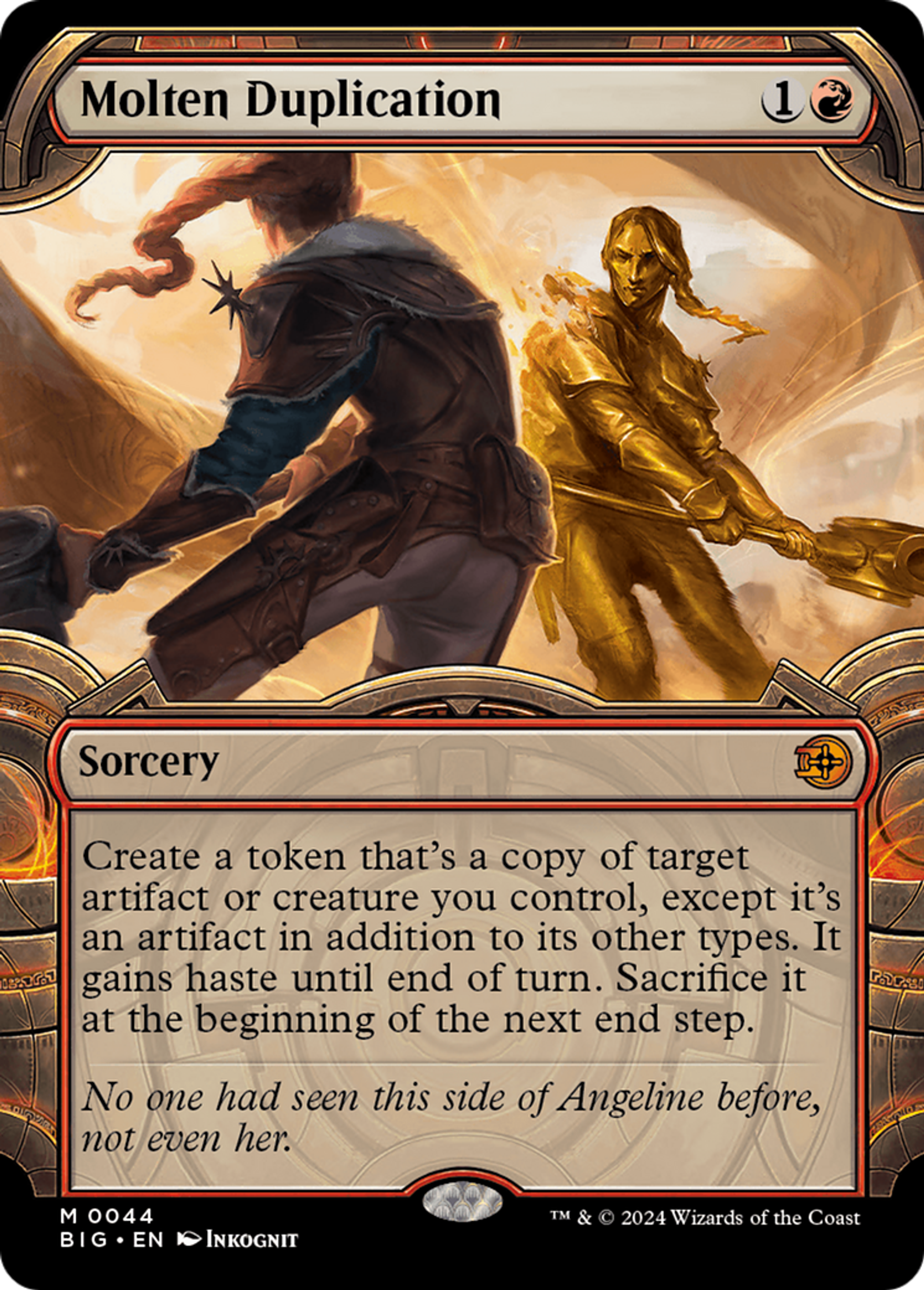 Molten Duplication — The Big Score — Magic: The Gathering