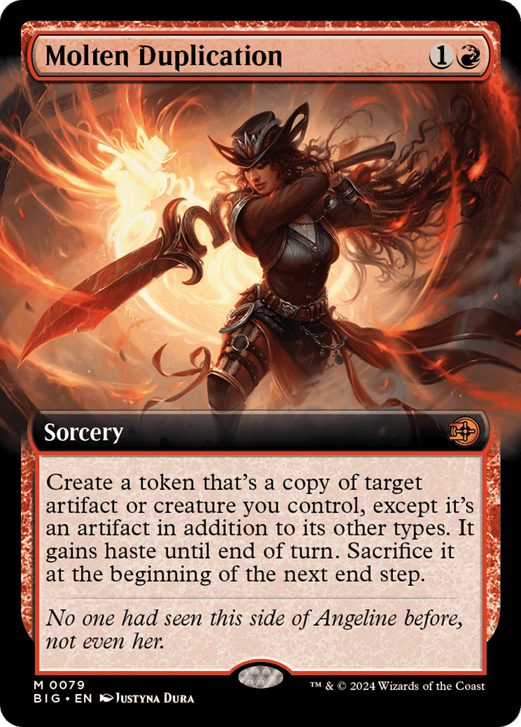 Molten Duplication — The Big Score — Magic: The Gathering