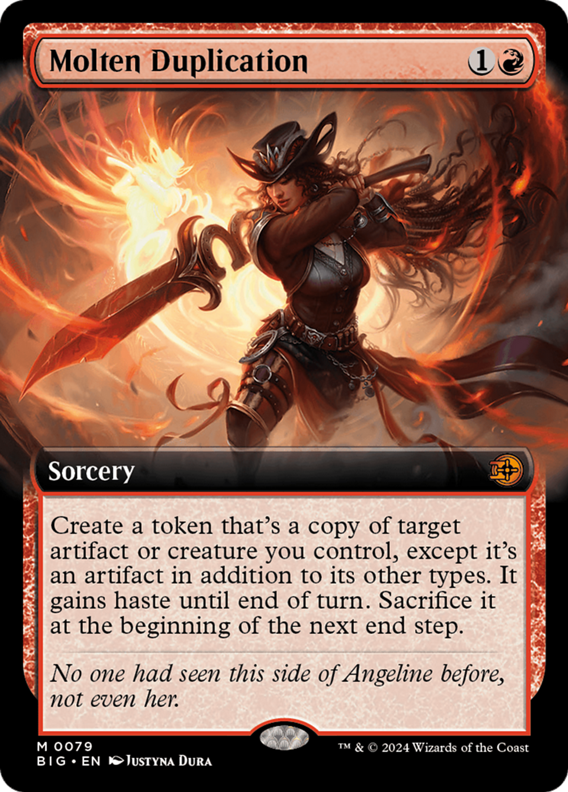 Molten Duplication — The Big Score — Magic: The Gathering