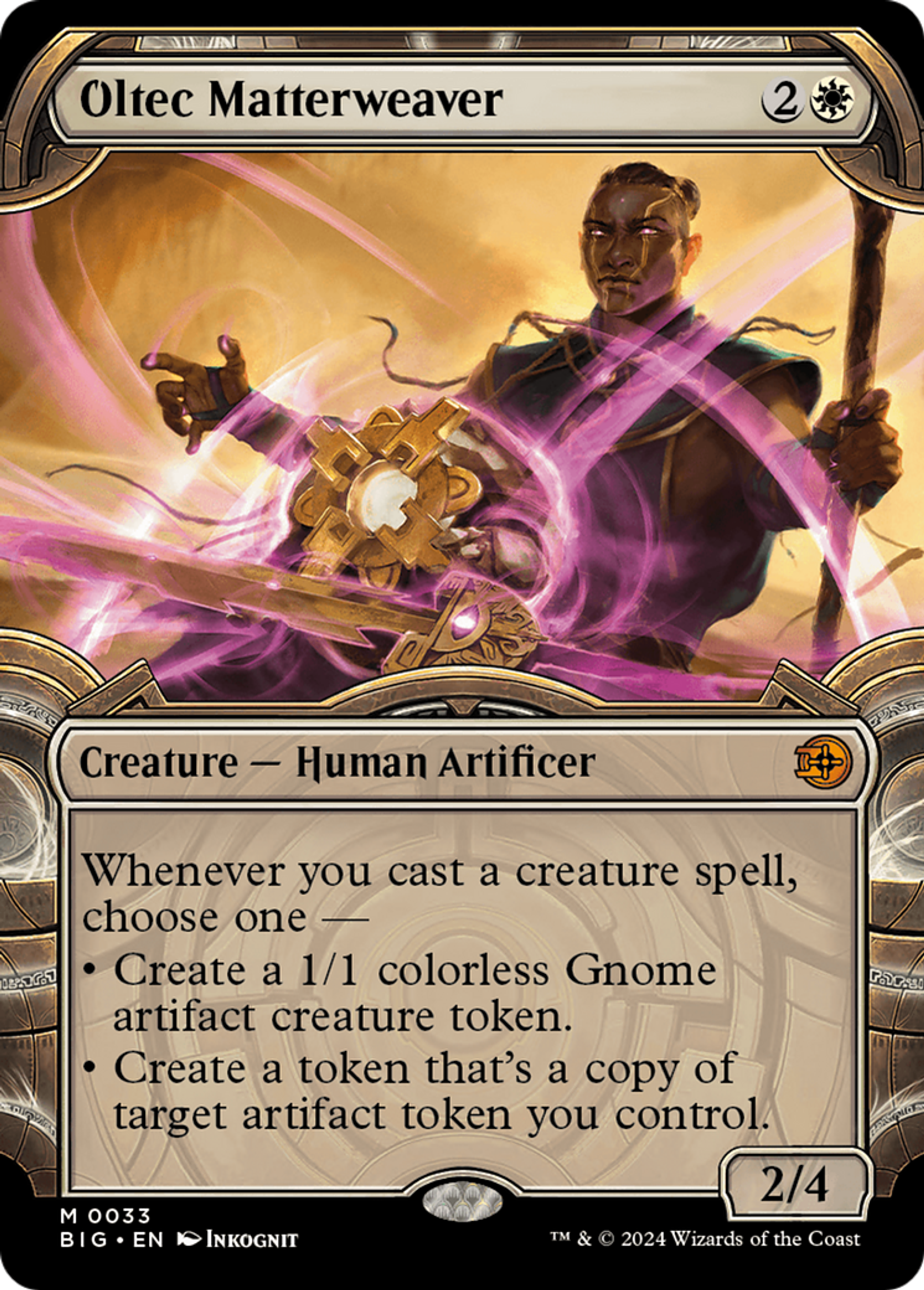 Oltec Matterweaver — The Big Score — Magic: The Gathering