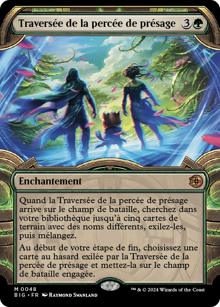Traversée de la percée de présage — The Big Score — Magic: The Gathering
