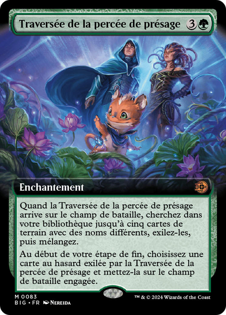 Traversée de la percée de présage — The Big Score — Magic: The Gathering