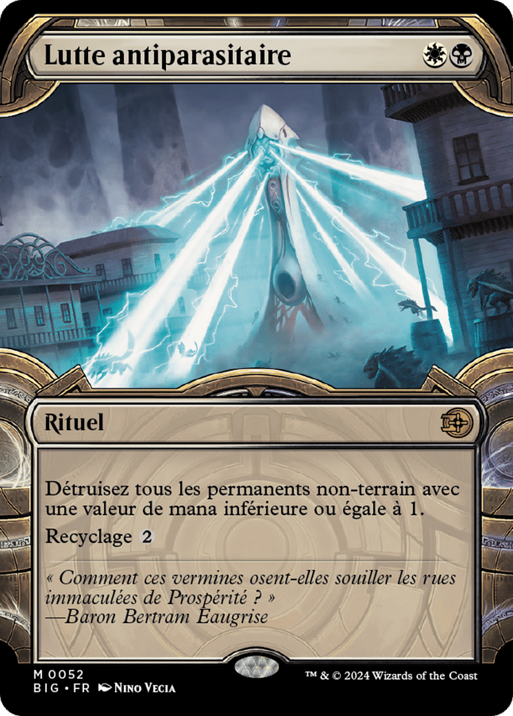 Lutte antiparasitaire — The Big Score — Magic: The Gathering