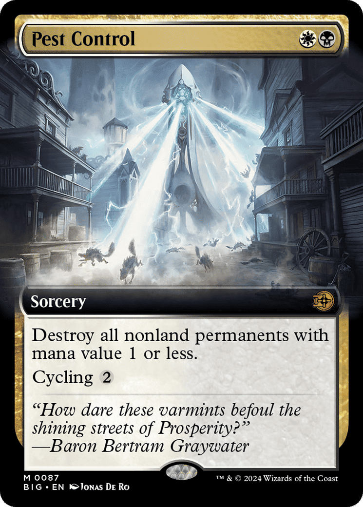 Pest Control — The Big Score — Magic: The Gathering