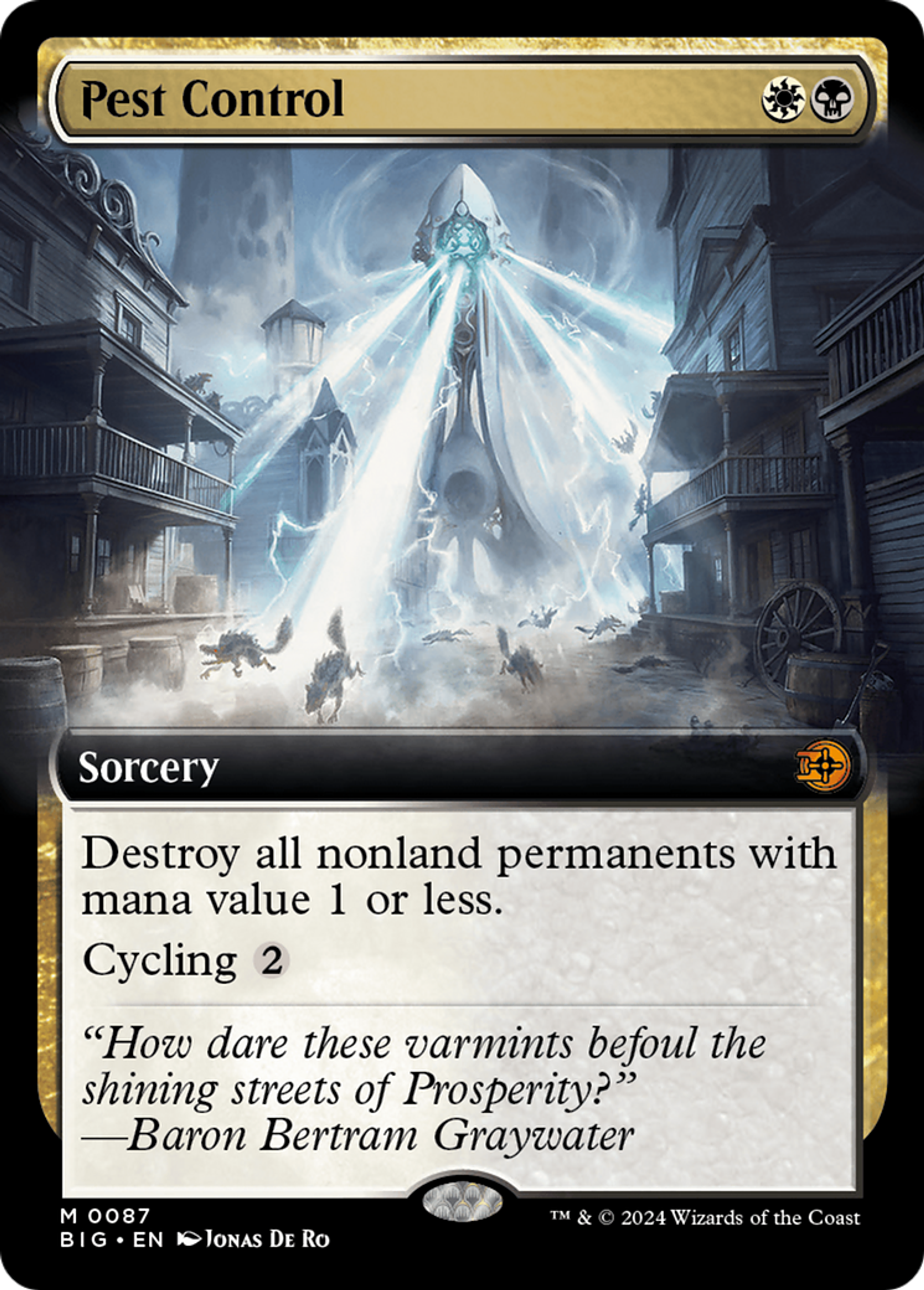 Pest Control — The Big Score — Magic: The Gathering