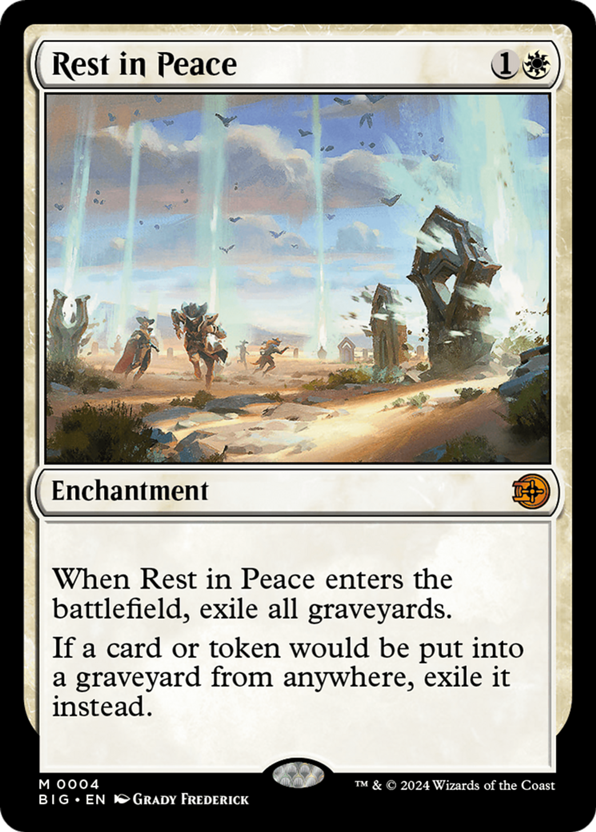 Repose en paix — The Big Score — Magic: The Gathering
