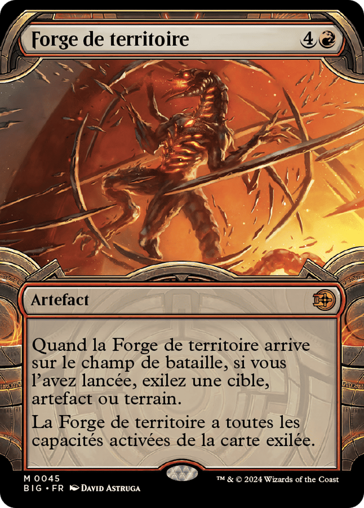 Forge de territoire — The Big Score — Magic: The Gathering