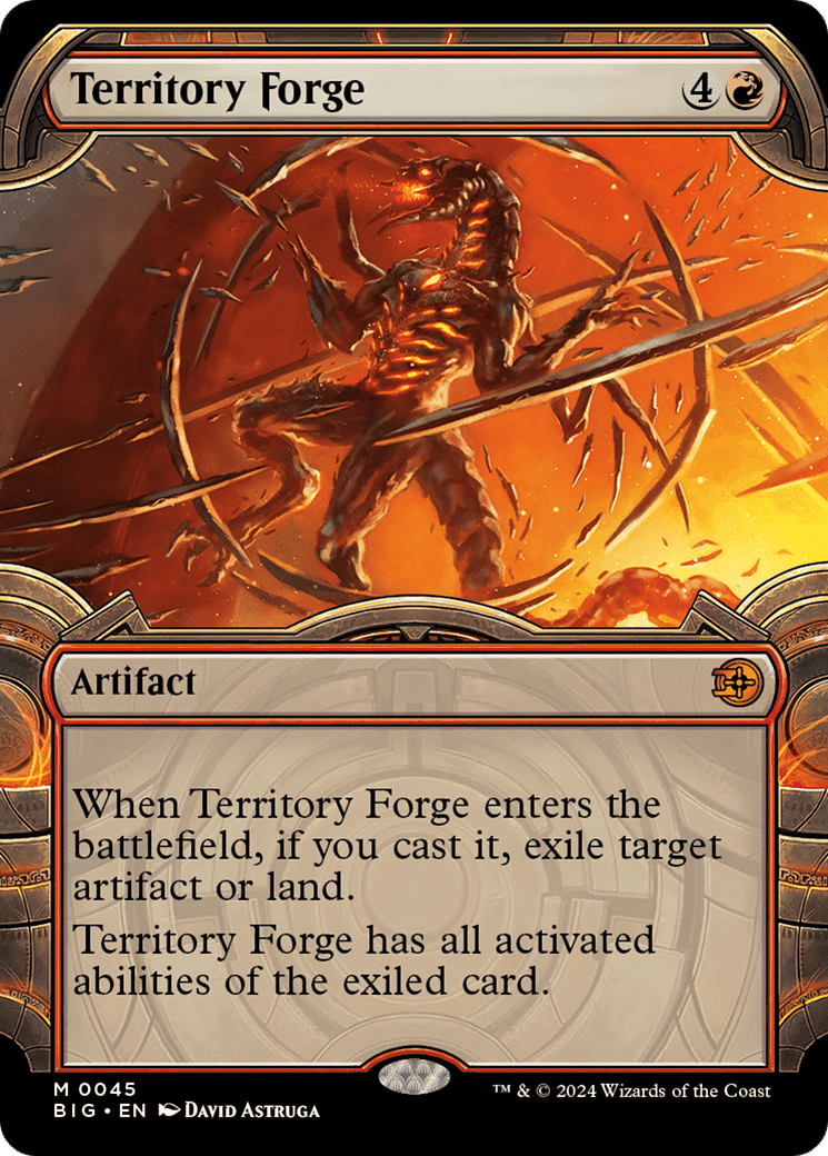 Territory Forge — The Big Score — Magic: The Gathering
