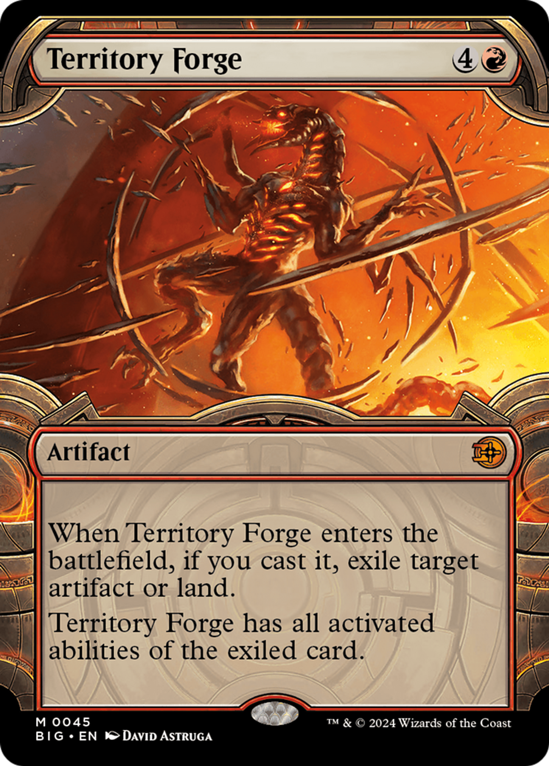 Territory Forge — The Big Score — Magic: The Gathering
