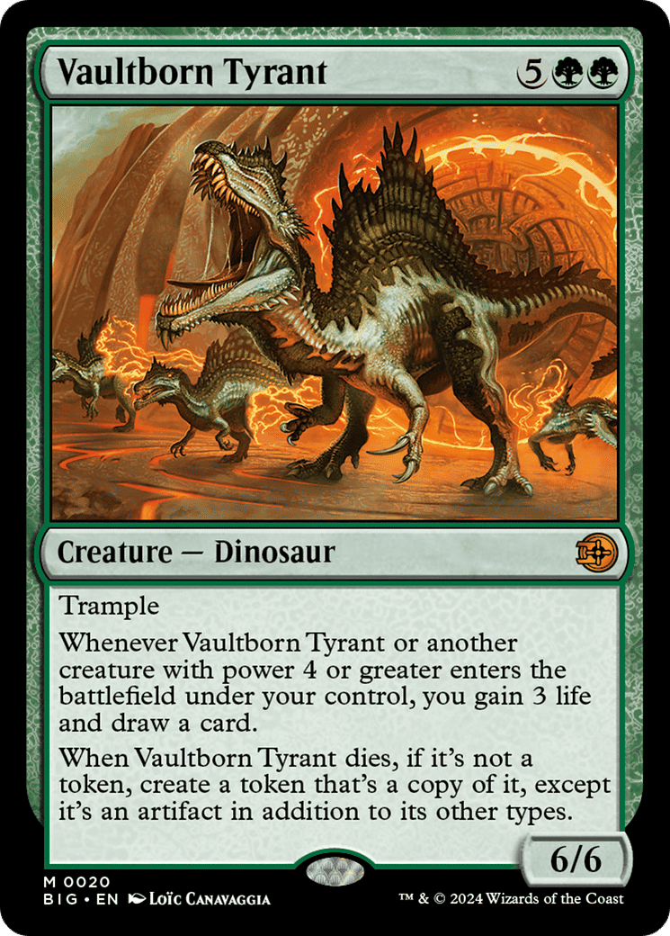 Vaultborn Tyrant — The Big Score — Magic: The Gathering
