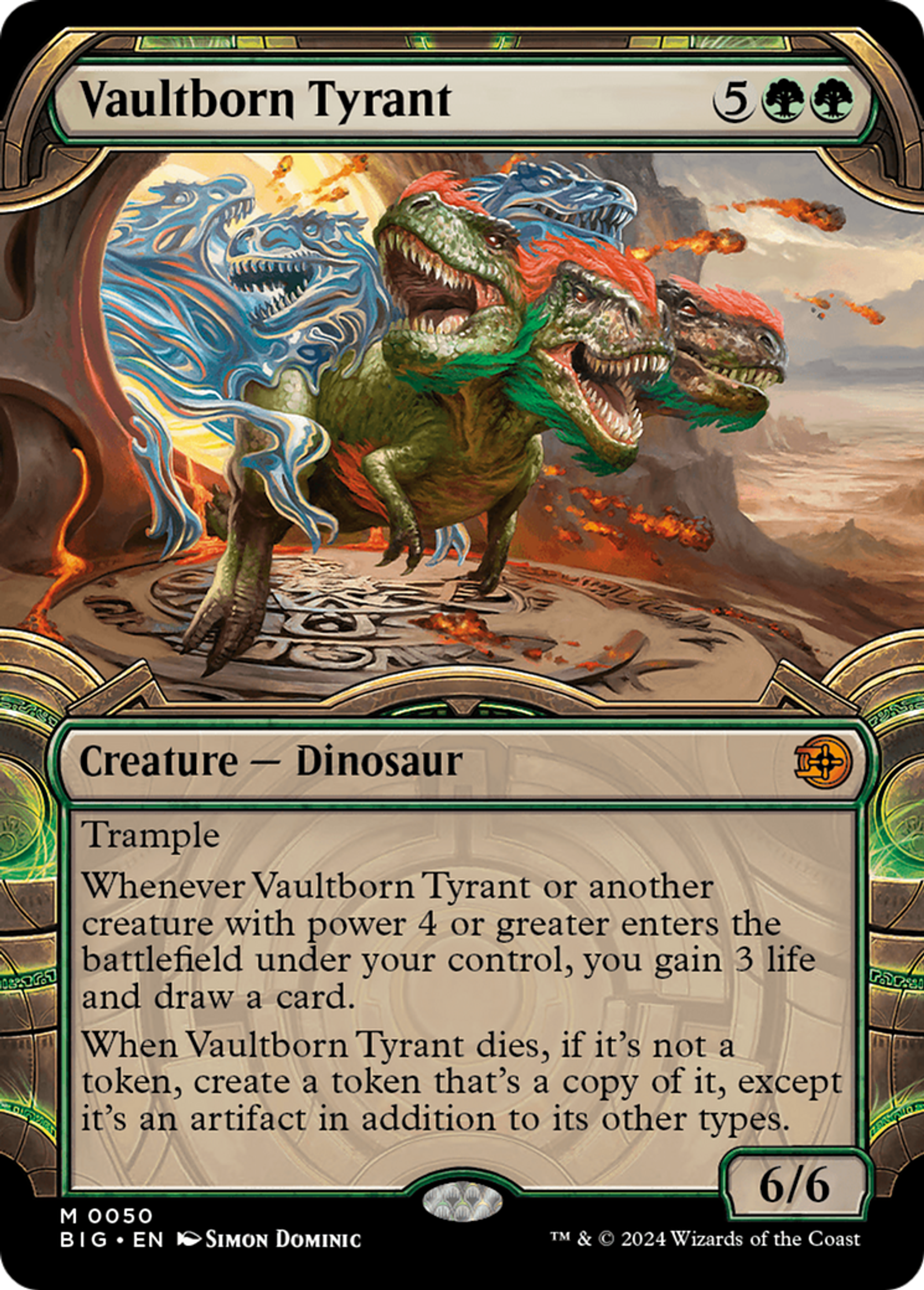Vaultborn Tyrant — The Big Score — Magic: The Gathering