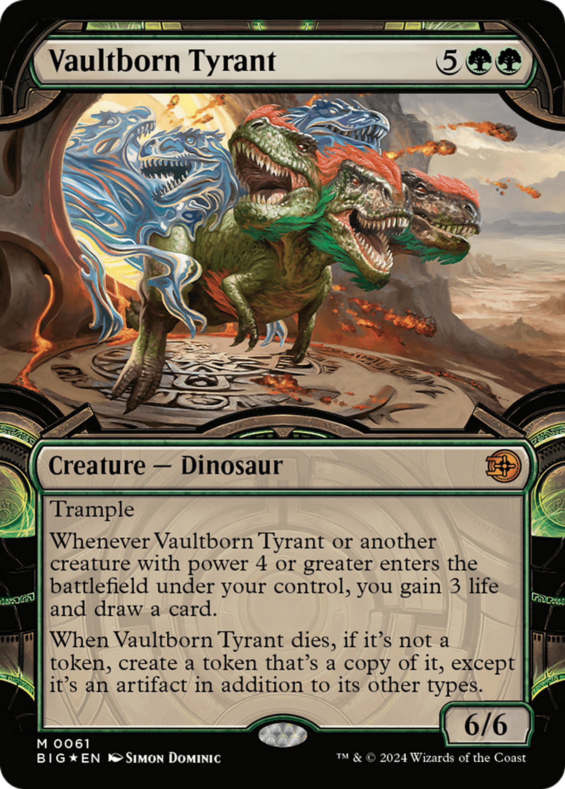 Vaultborn Tyrant — The Big Score — Magic: The Gathering