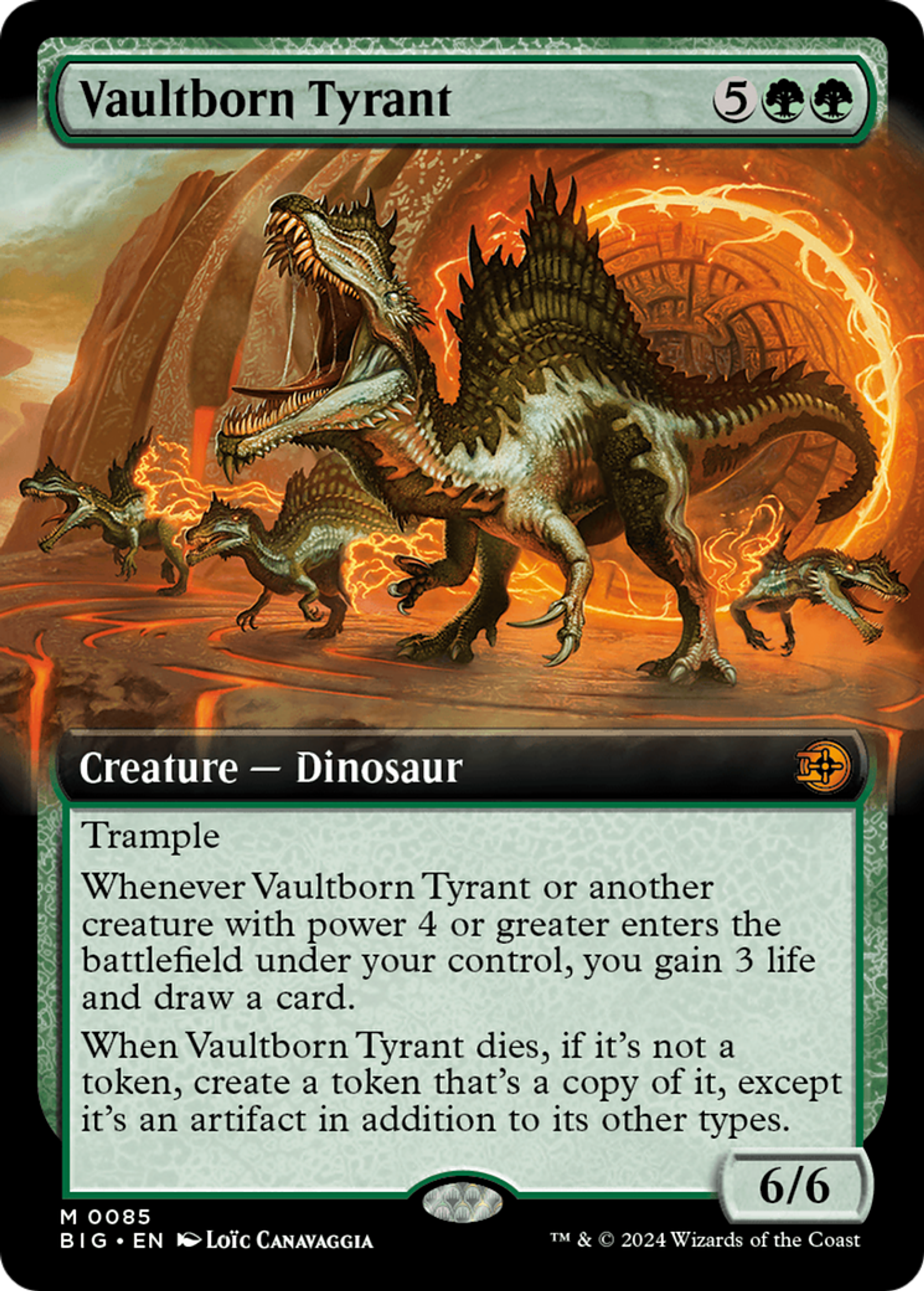 Vaultborn Tyrant — The Big Score — Magic: The Gathering
