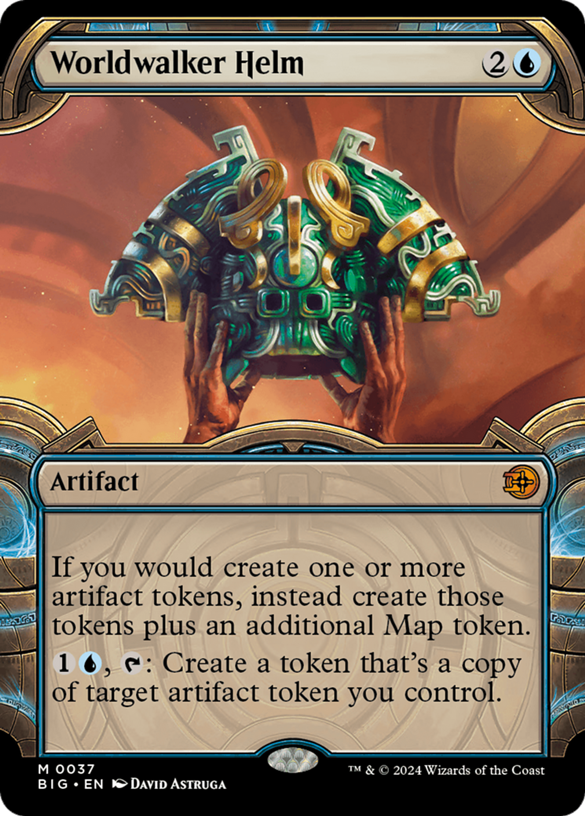 Worldwalker Helm — The Big Score — Magic: The Gathering