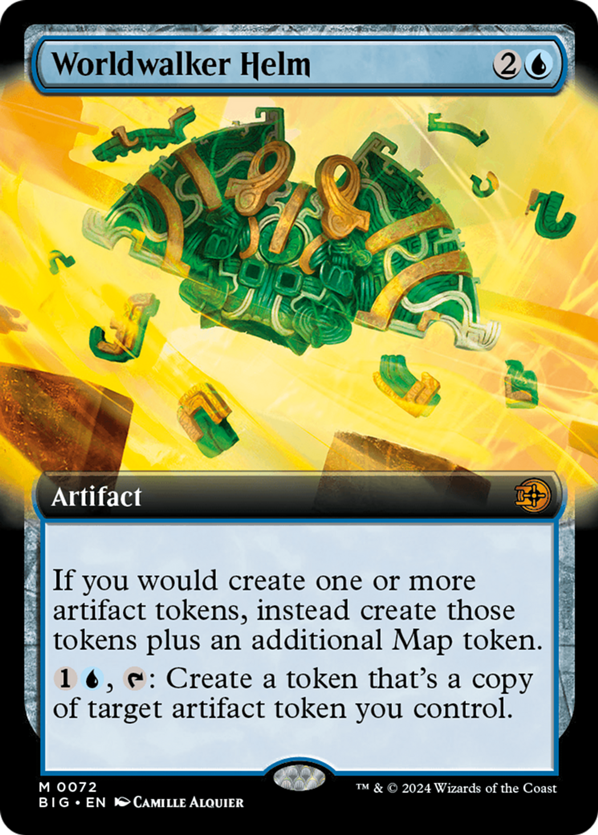 Worldwalker Helm — The Big Score — Magic: The Gathering