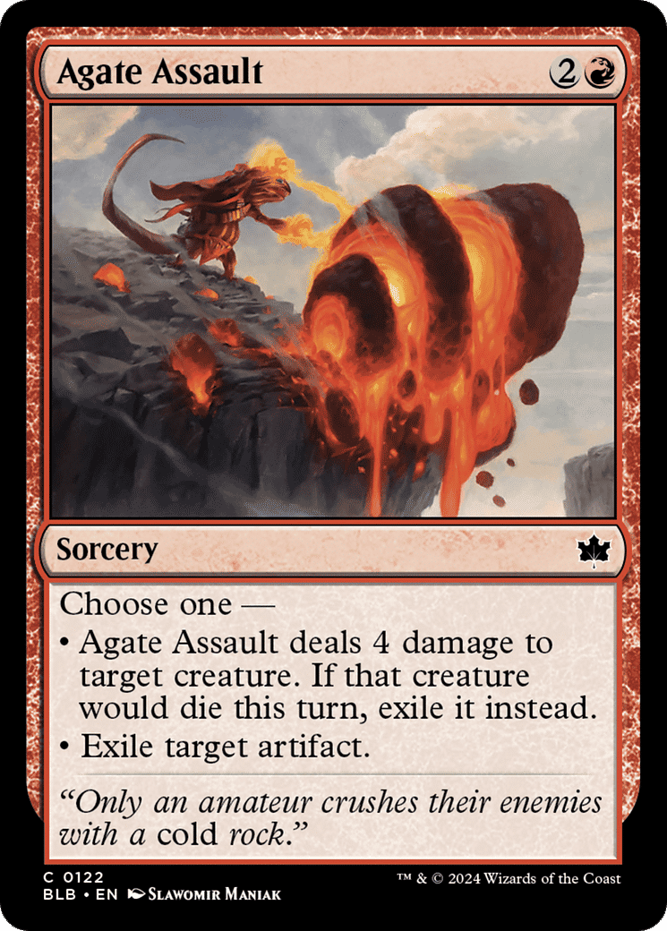 Agate Assault — Bloomburrow — Magic: The Gathering