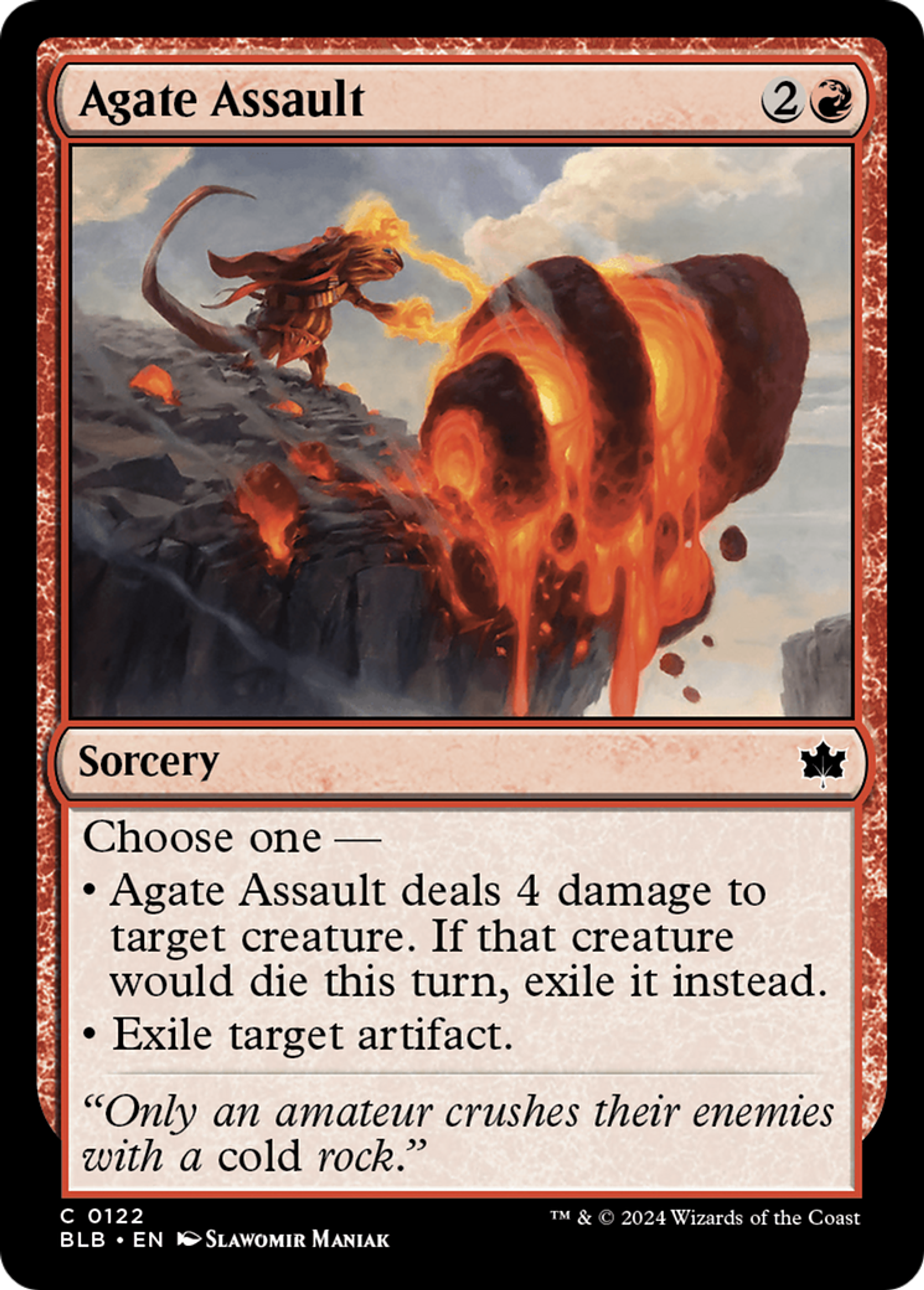 Agate Assault — Bloomburrow — Magic: The Gathering