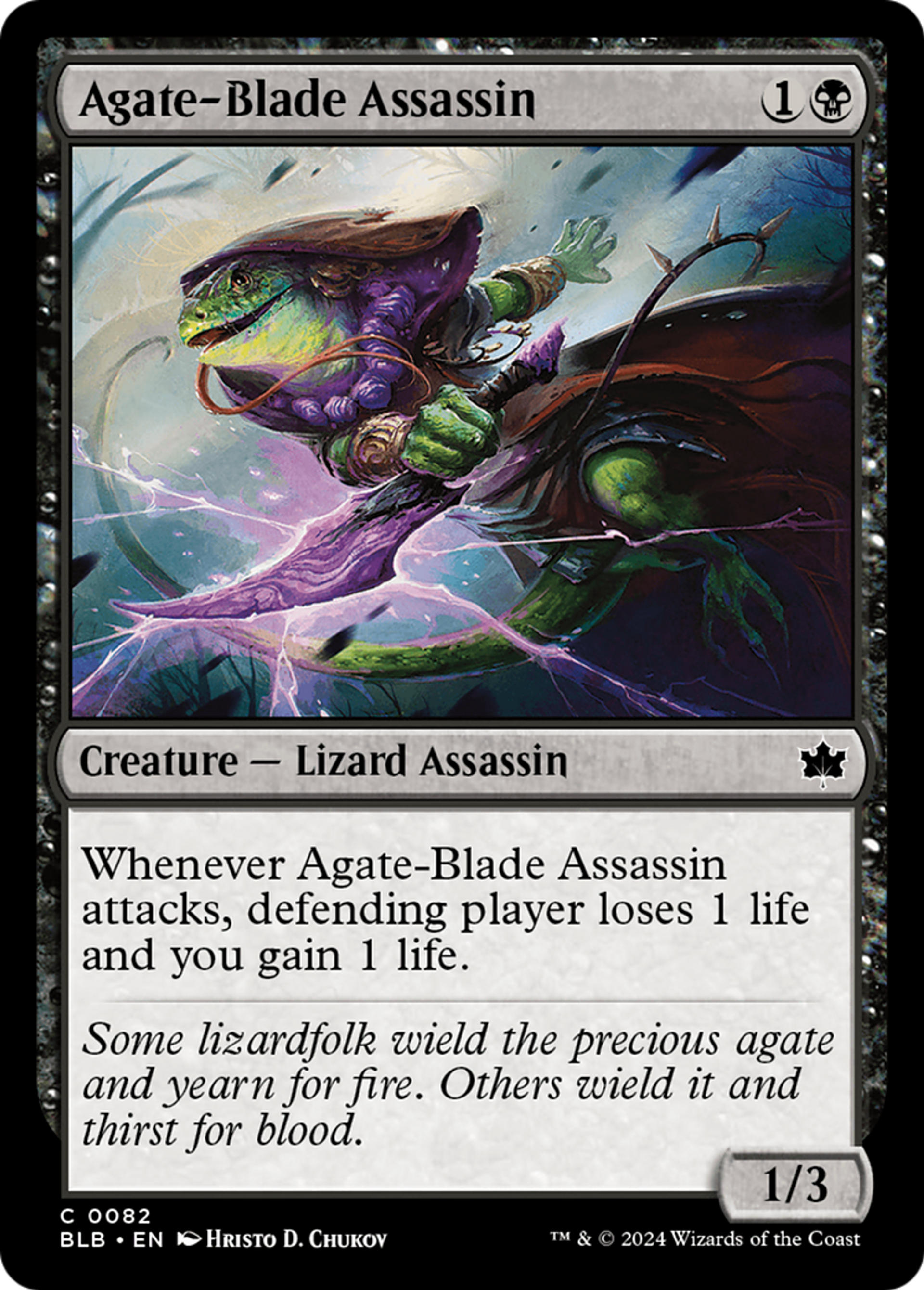 Agate-Blade Assassin — Bloomburrow — Magic: The Gathering