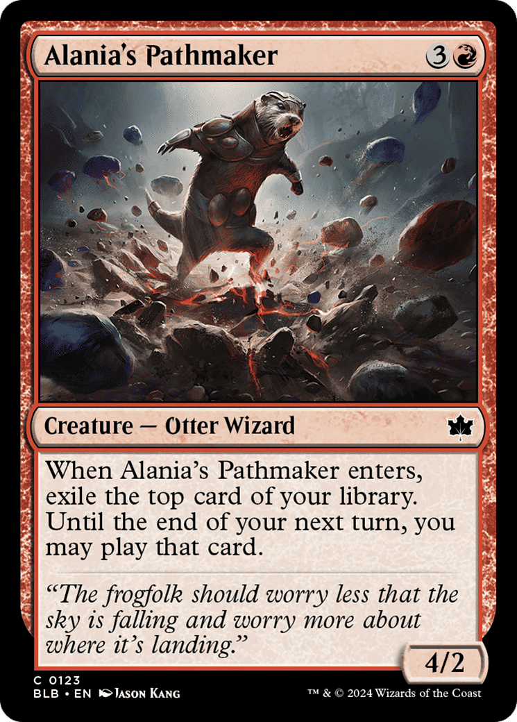 Alania's Pathmaker — Bloomburrow — Magic: The Gathering