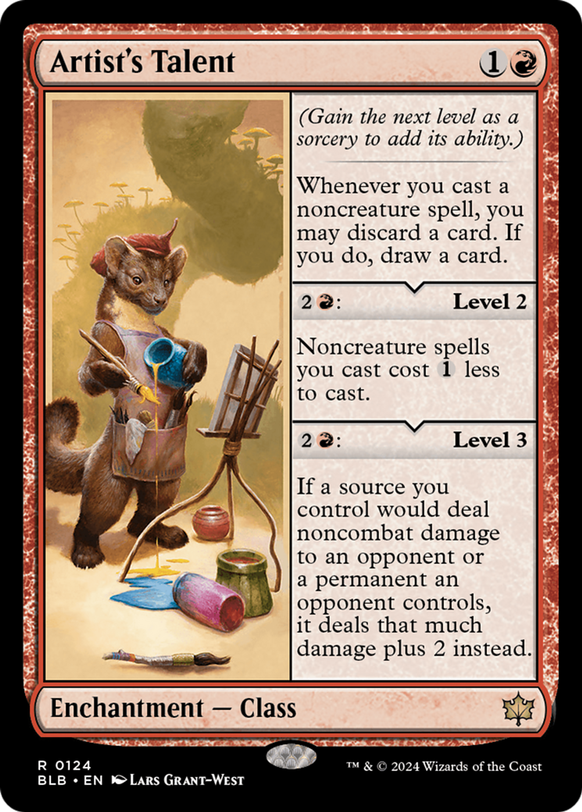 Artist's Talent — Bloomburrow — Magic: The Gathering