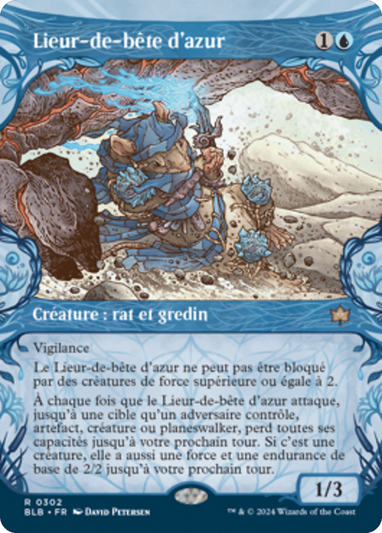 Lieur-de-bête d'azur — Bloomburrow — Magic: The Gathering