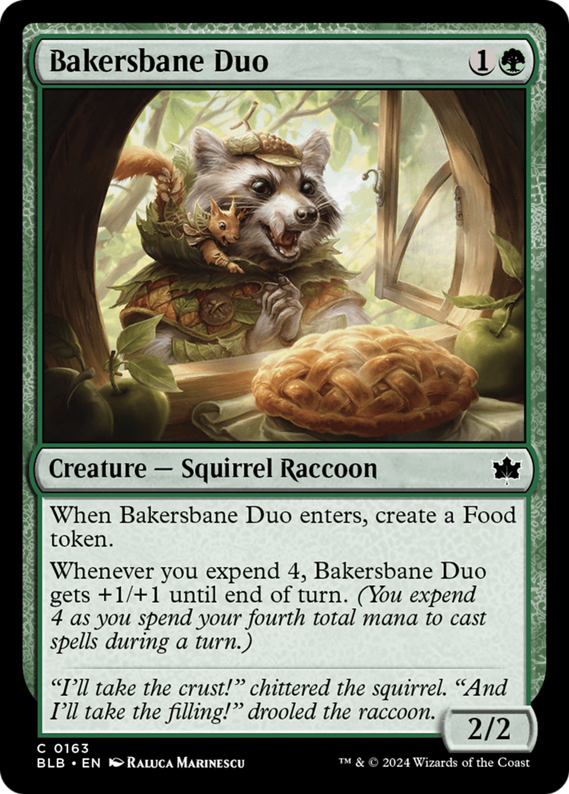 Duo fléau-de-boulanger — Bloomburrow — Magic: The Gathering