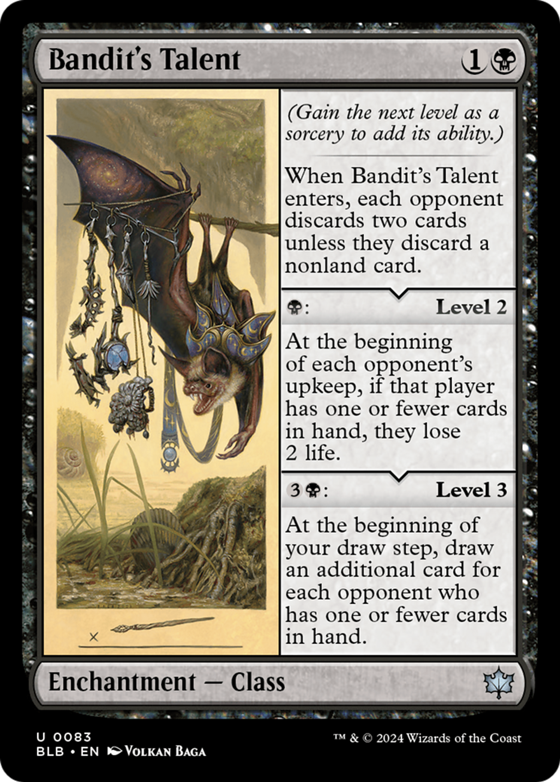 Talent du bandit — Bloomburrow — Magic: The Gathering