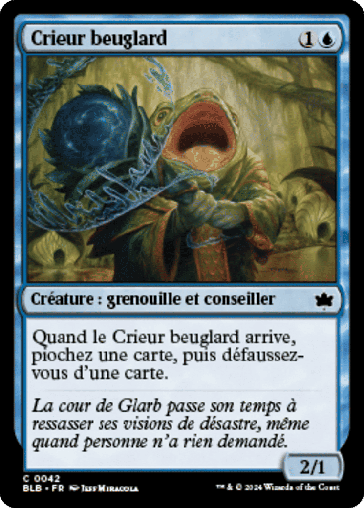 Crieur beuglard — Bloomburrow — Magic: The Gathering