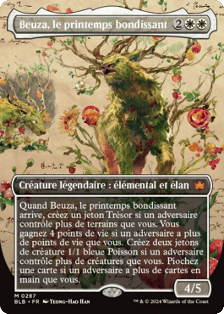 Beuza, le printemps bondissant — Bloomburrow — Magic: The Gathering