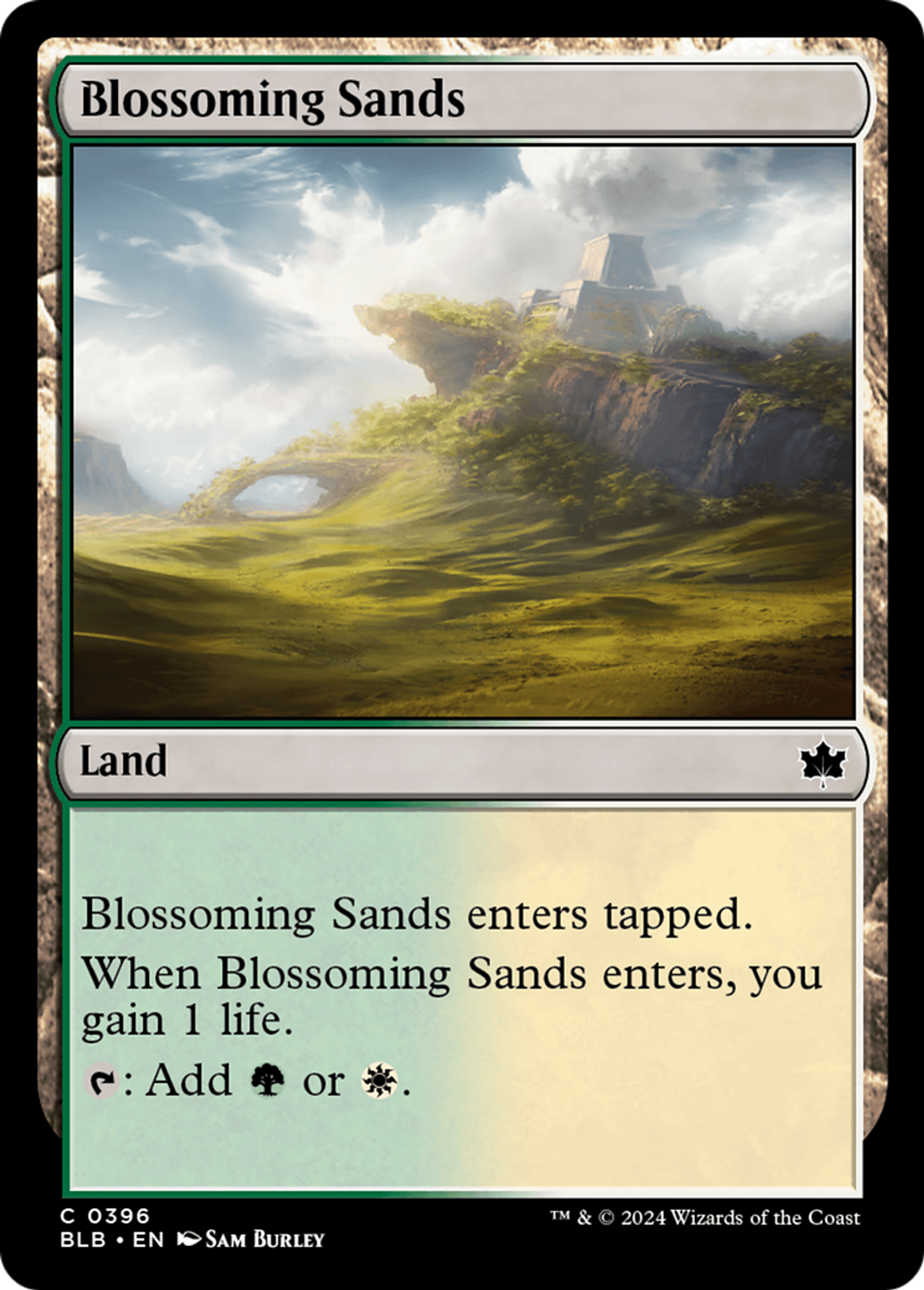 Sables verdoyants — Bloomburrow — Magic: The Gathering