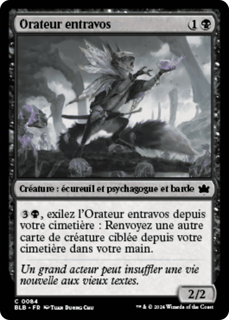 Orateur entravos — Bloomburrow — Magic: The Gathering