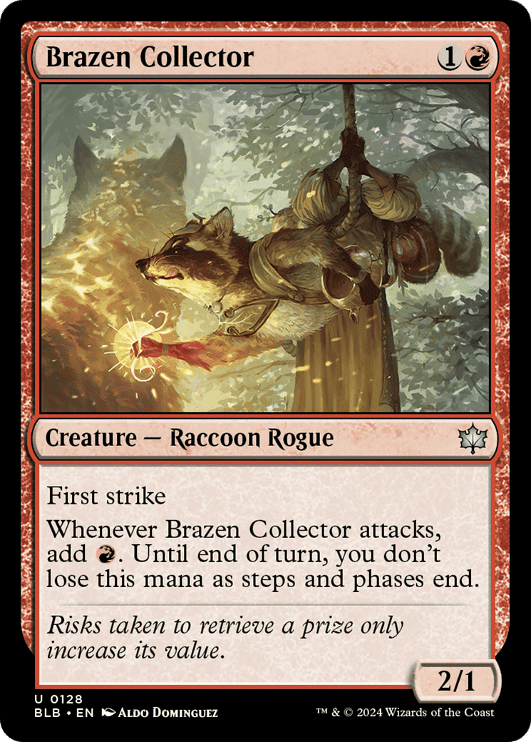 Brazen Collector — Bloomburrow — Magic: The Gathering