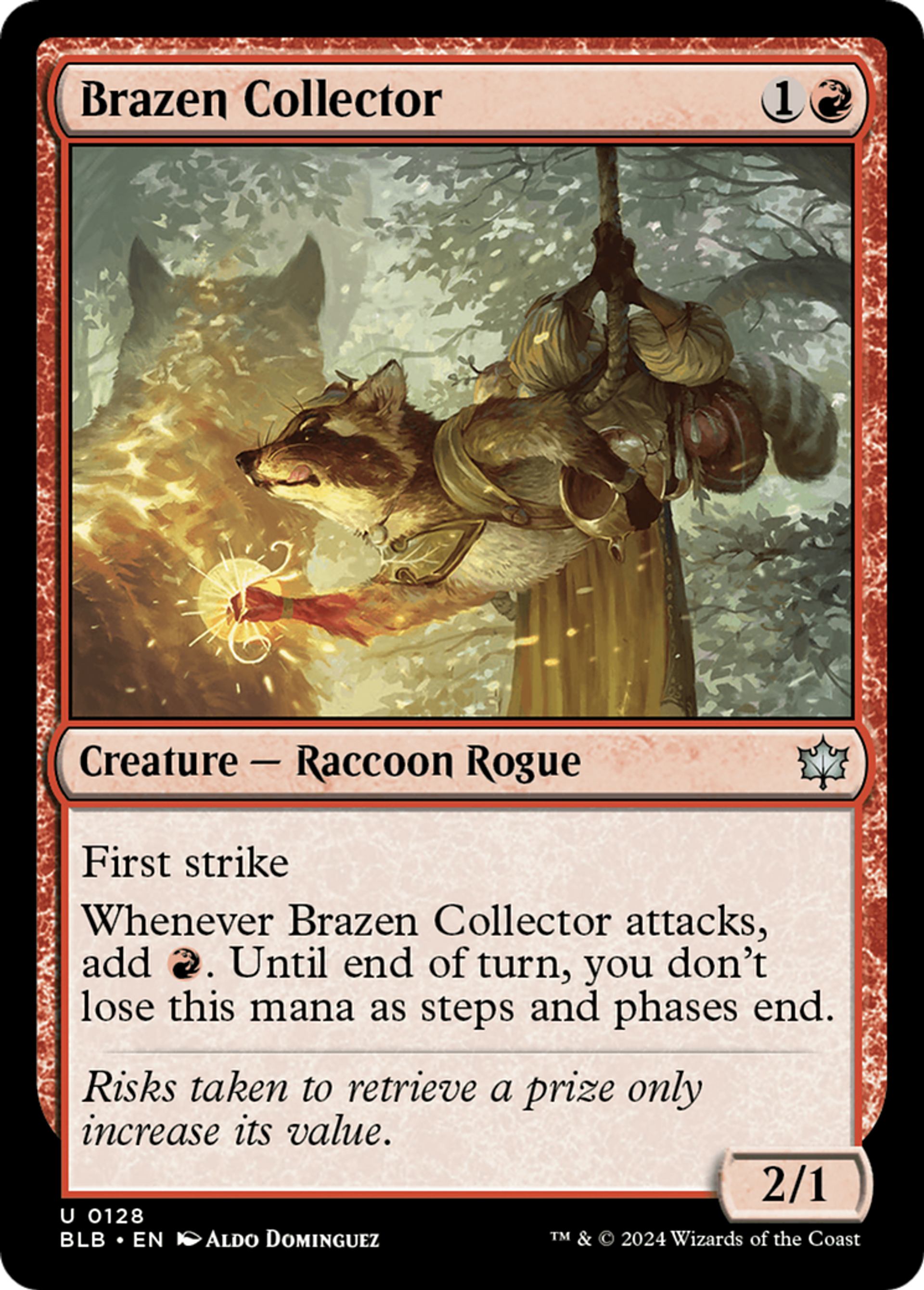 Collectionneuse intrépide — Bloomburrow — Magic: The Gathering