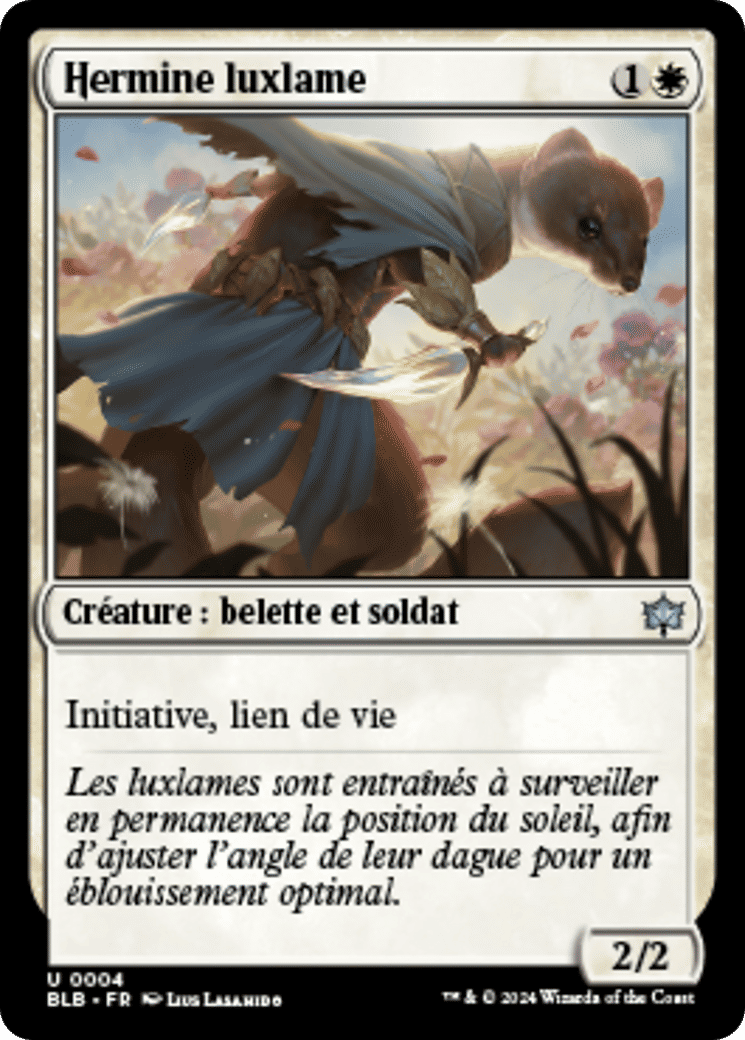 Hermine luxlame — Bloomburrow — Magic: The Gathering
