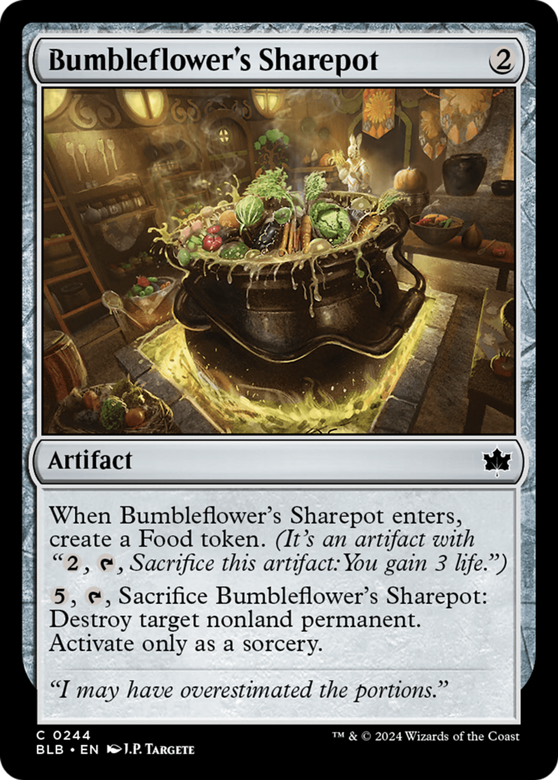 Marmite de Bourdefleur — Bloomburrow — Magic: The Gathering