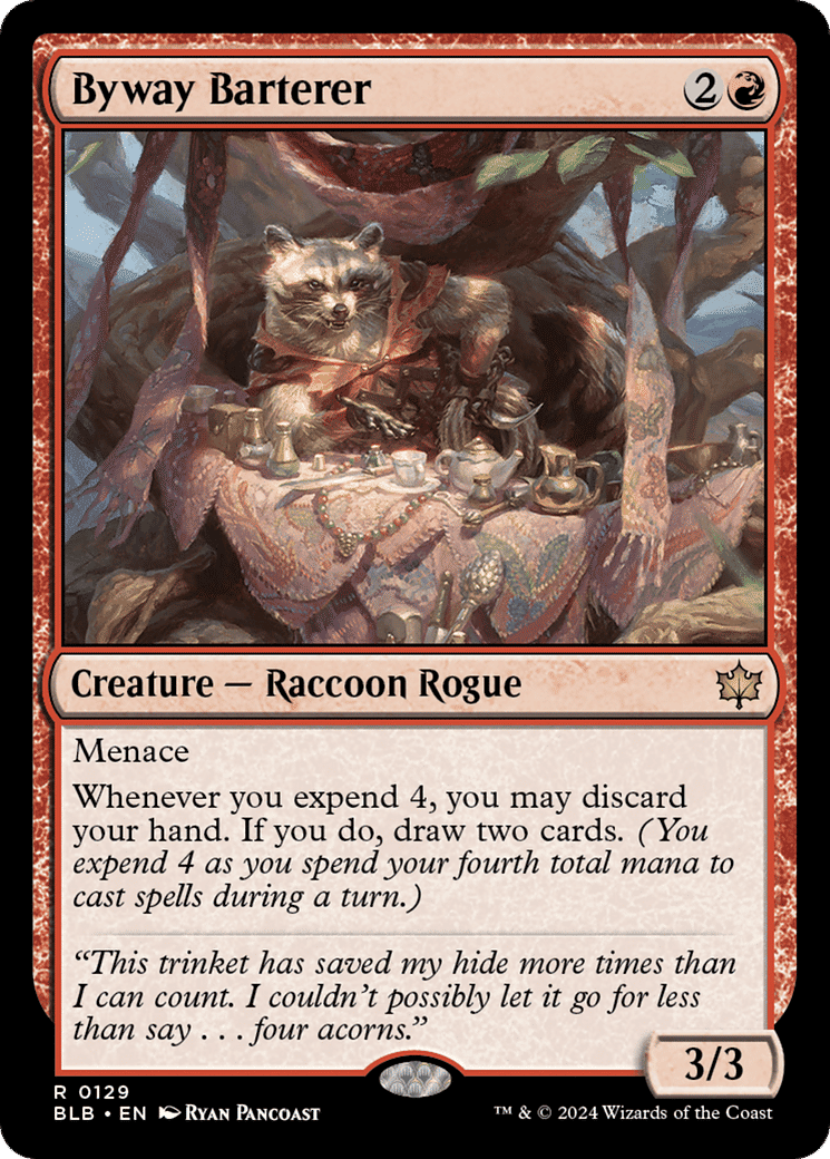 Byway Barterer — Bloomburrow — Magic: The Gathering
