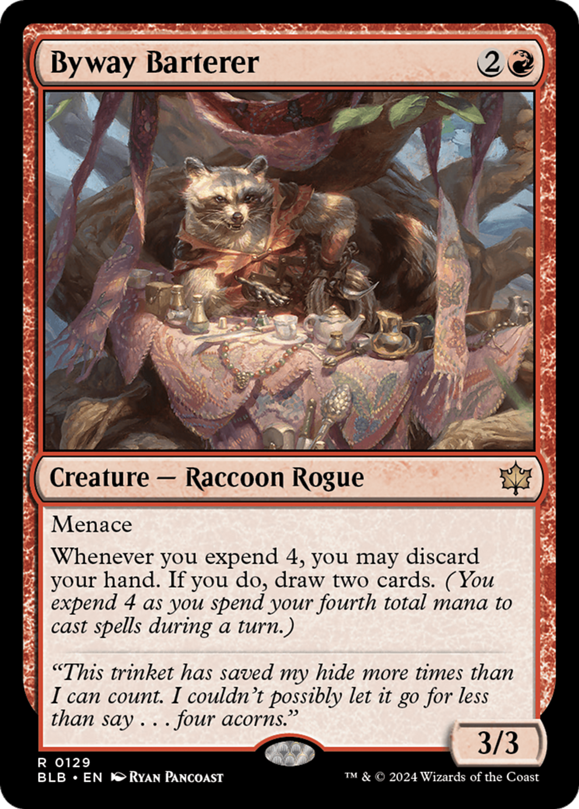 Byway Barterer — Bloomburrow — Magic: The Gathering