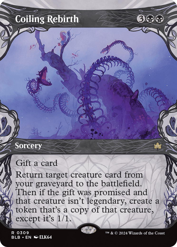 Coiling Rebirth — Bloomburrow — Magic: The Gathering