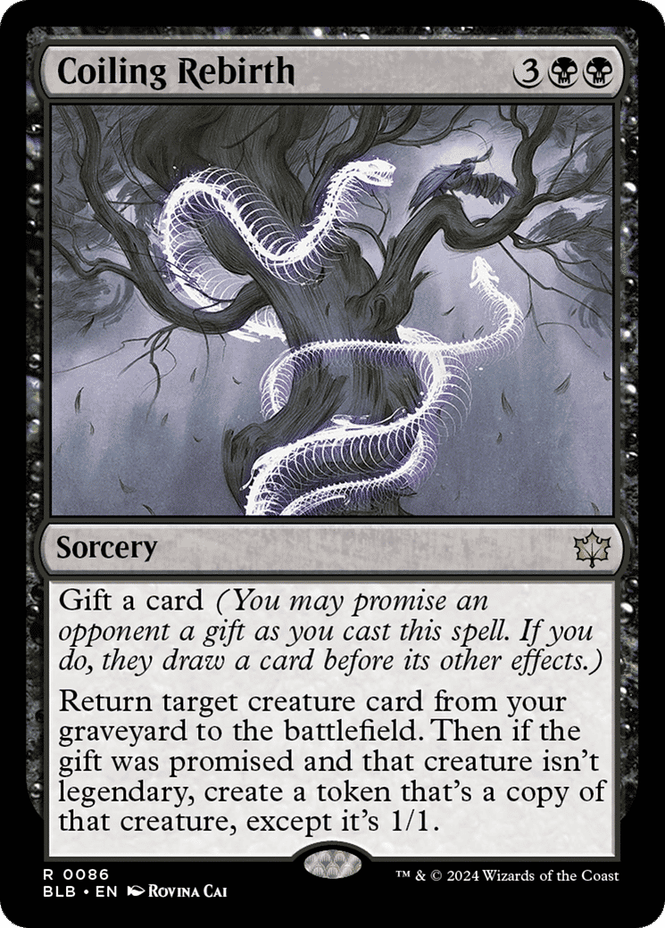 Coiling Rebirth — Bloomburrow — Magic: The Gathering