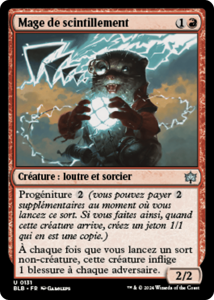 Mage de scintillement — Bloomburrow — Magic: The Gathering