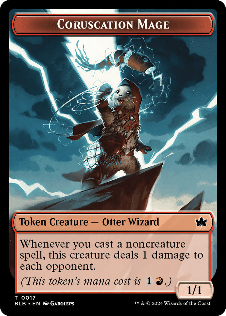 Coruscation Mage — Bloomburrow — Magic: The Gathering
