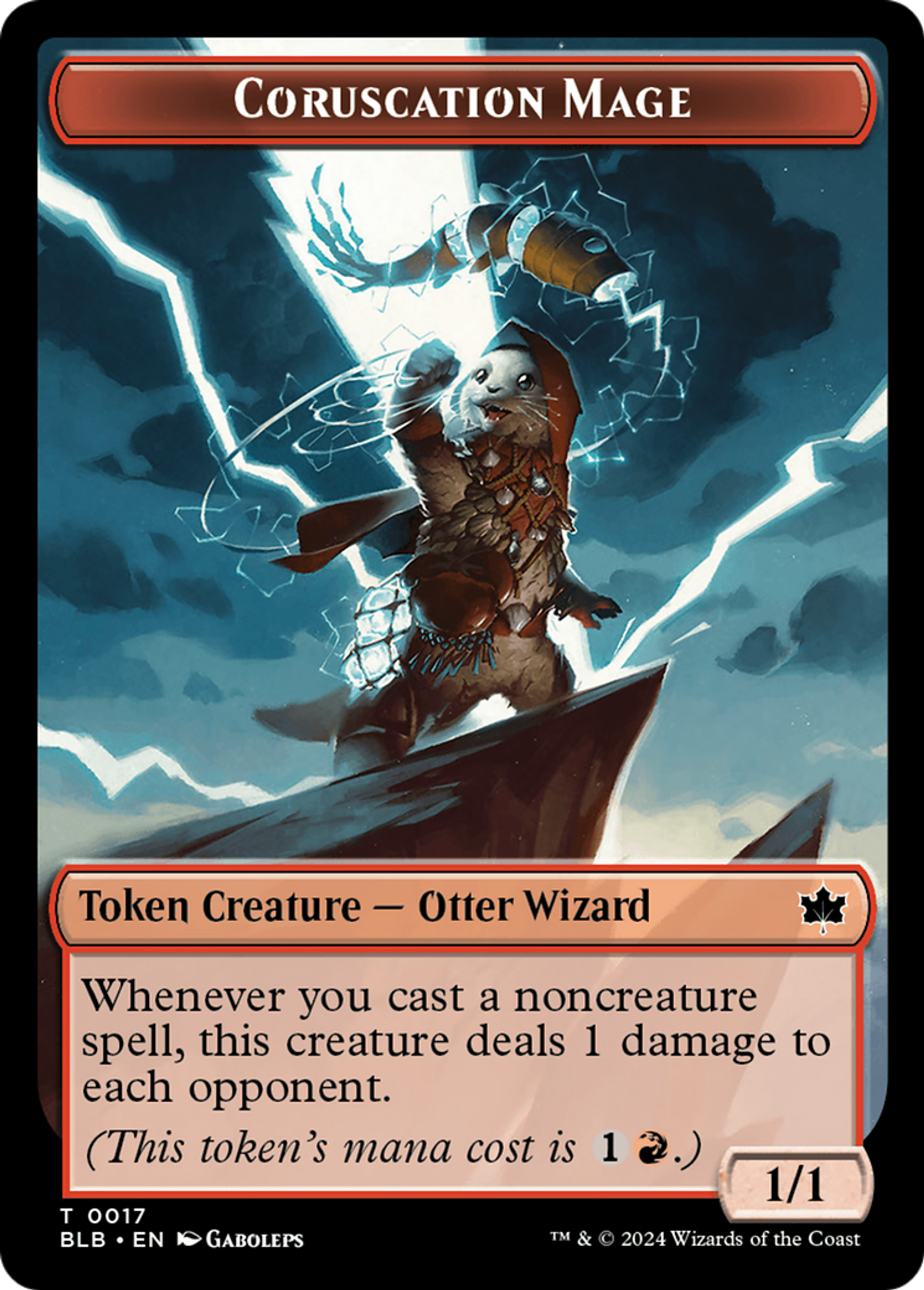 Coruscation Mage — Bloomburrow — Magic: The Gathering