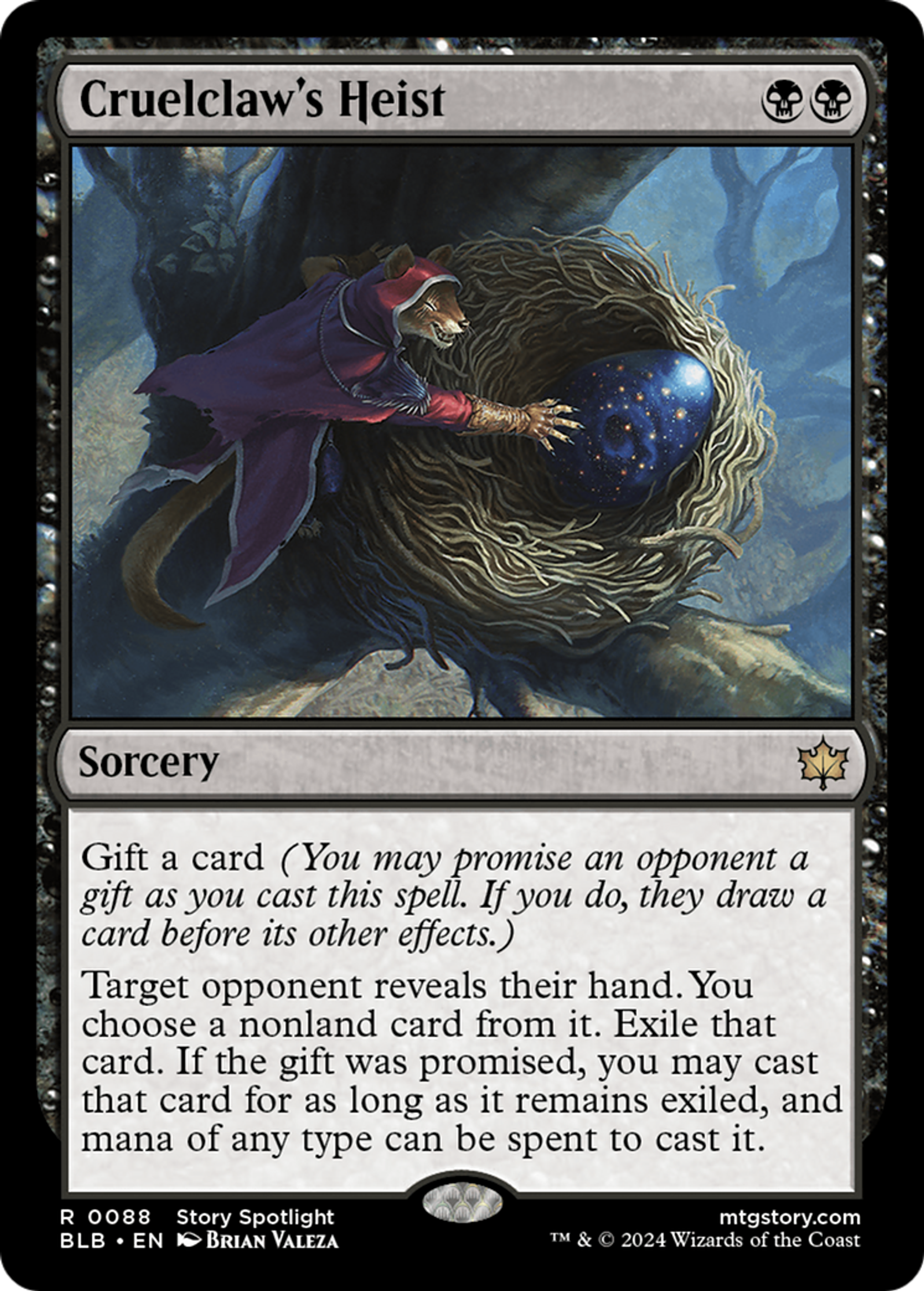 Cruelclaw's Heist — Bloomburrow — Magic: The Gathering