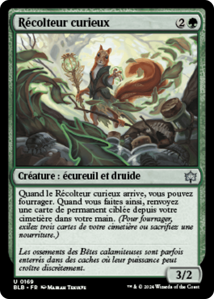 Récolteur curieux — Bloomburrow — Magic: The Gathering