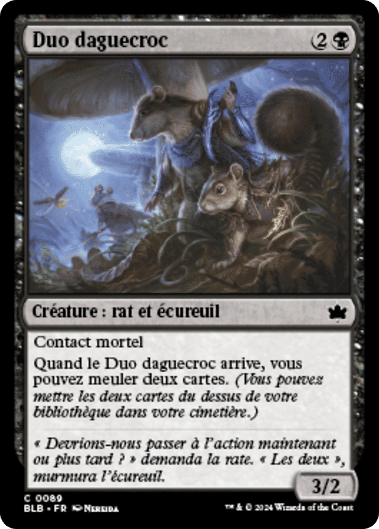 Duo daguecroc — Bloomburrow — Magic: The Gathering
