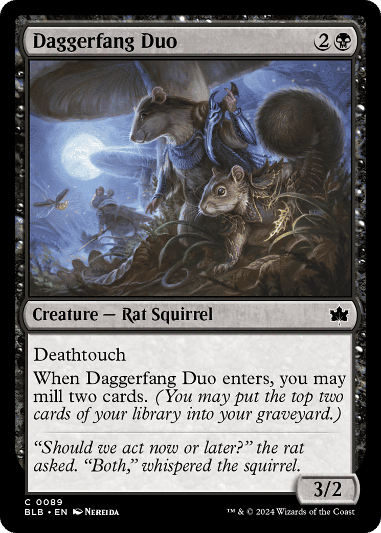 Daggerfang Duo — Bloomburrow — Magic: The Gathering