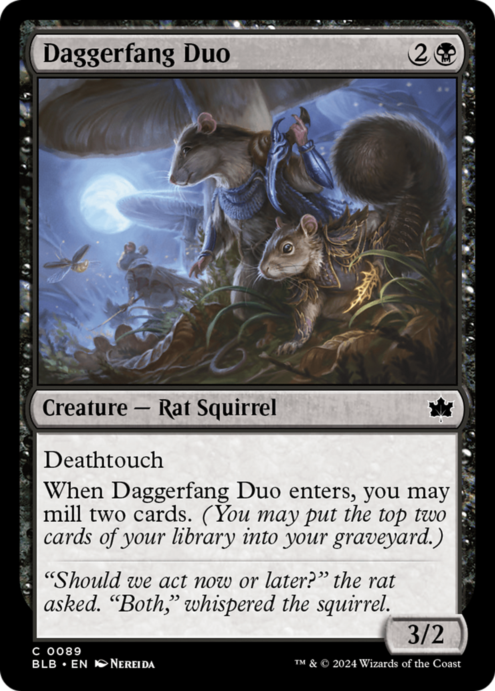 Daggerfang Duo — Bloomburrow — Magic: The Gathering