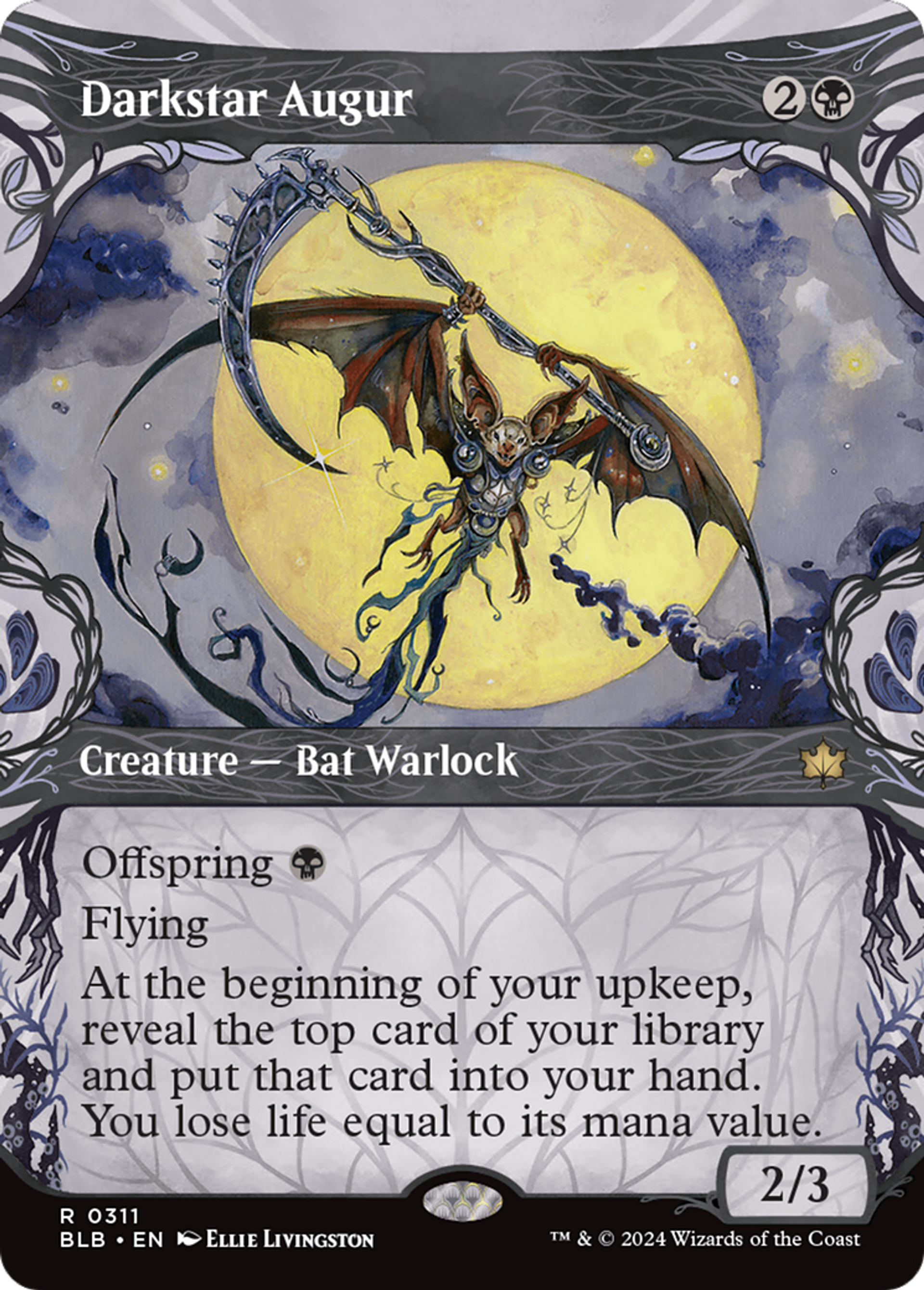 Augure sombrétoile — Bloomburrow — Magic: The Gathering