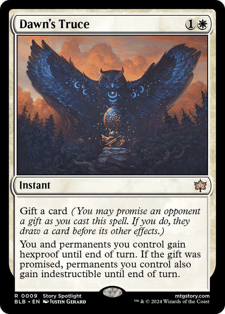 Dawn's Truce — Bloomburrow — Magic: The Gathering